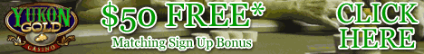 yukon gold casino $50 free signup bonus